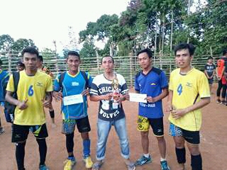 The winner of volley ball