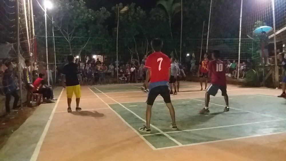 fight night volley ball